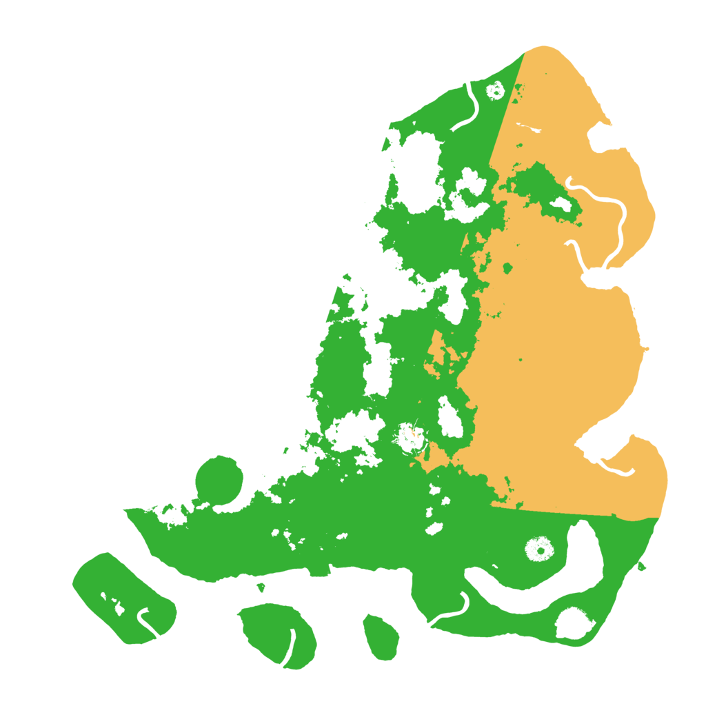 Biome Rust Map: Procedural Map, Size: 4000, Seed: 1939958604