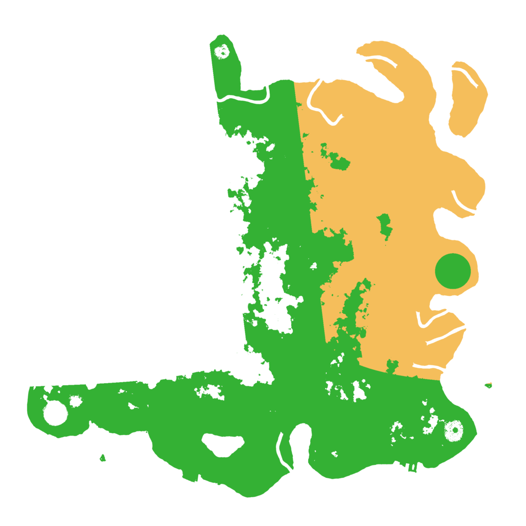 Biome Rust Map: Procedural Map, Size: 3900, Seed: 79566964