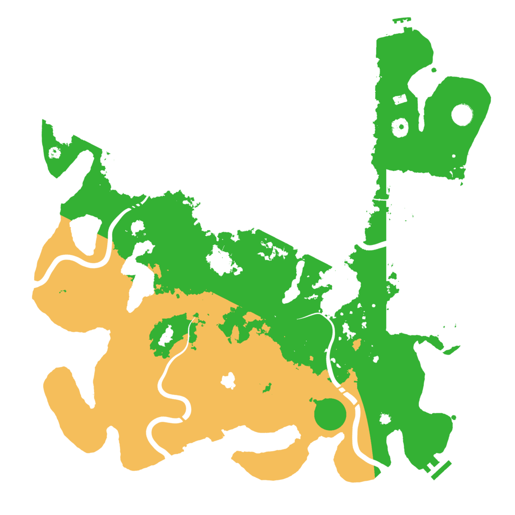 Biome Rust Map: Procedural Map, Size: 4250, Seed: 1162362800