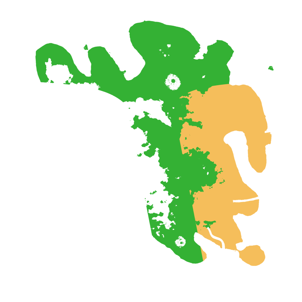 Biome Rust Map: Procedural Map, Size: 3000, Seed: 2176403