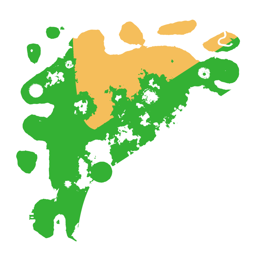 Biome Rust Map: Procedural Map, Size: 3500, Seed: 1301020066