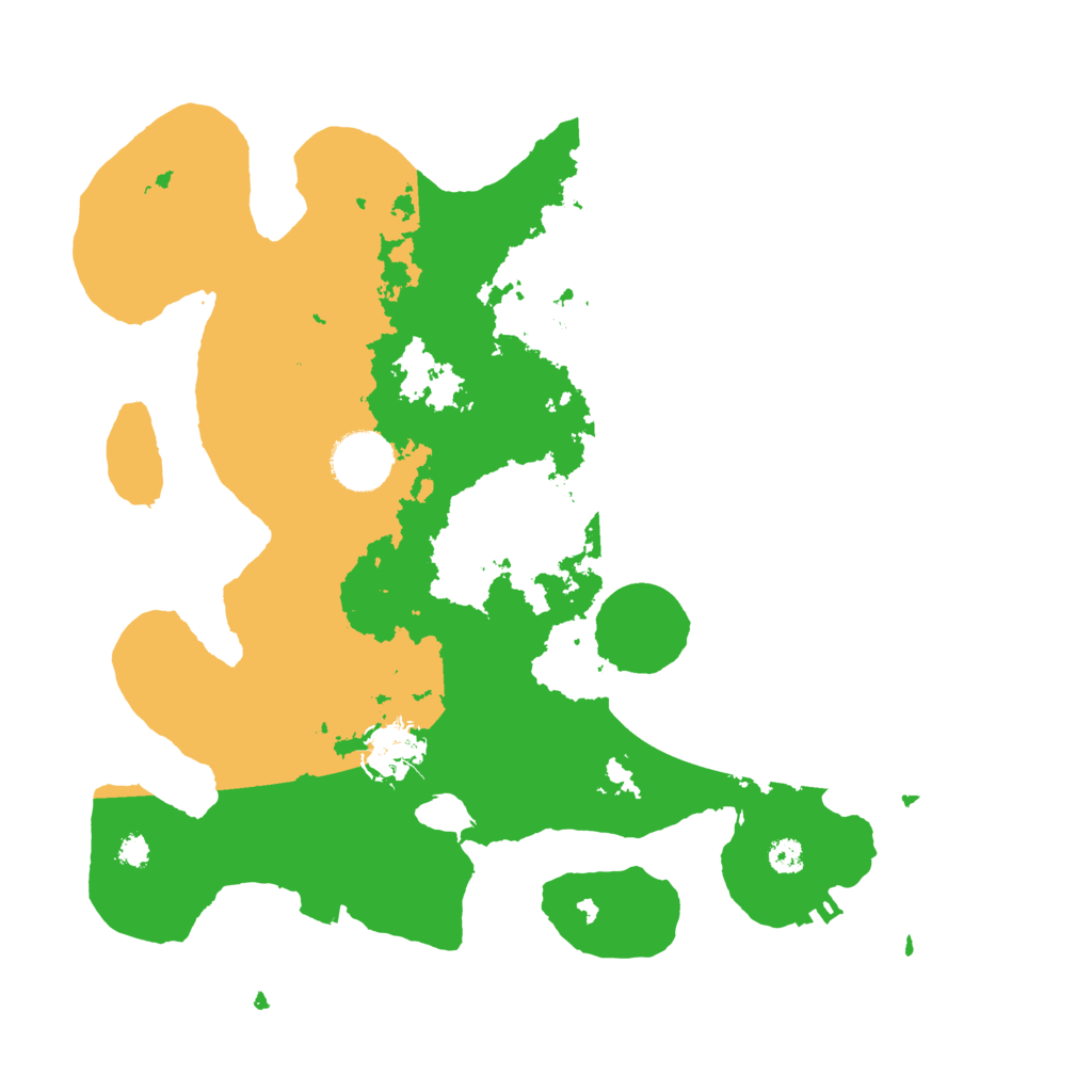 Biome Rust Map: Procedural Map, Size: 3200, Seed: 73131043