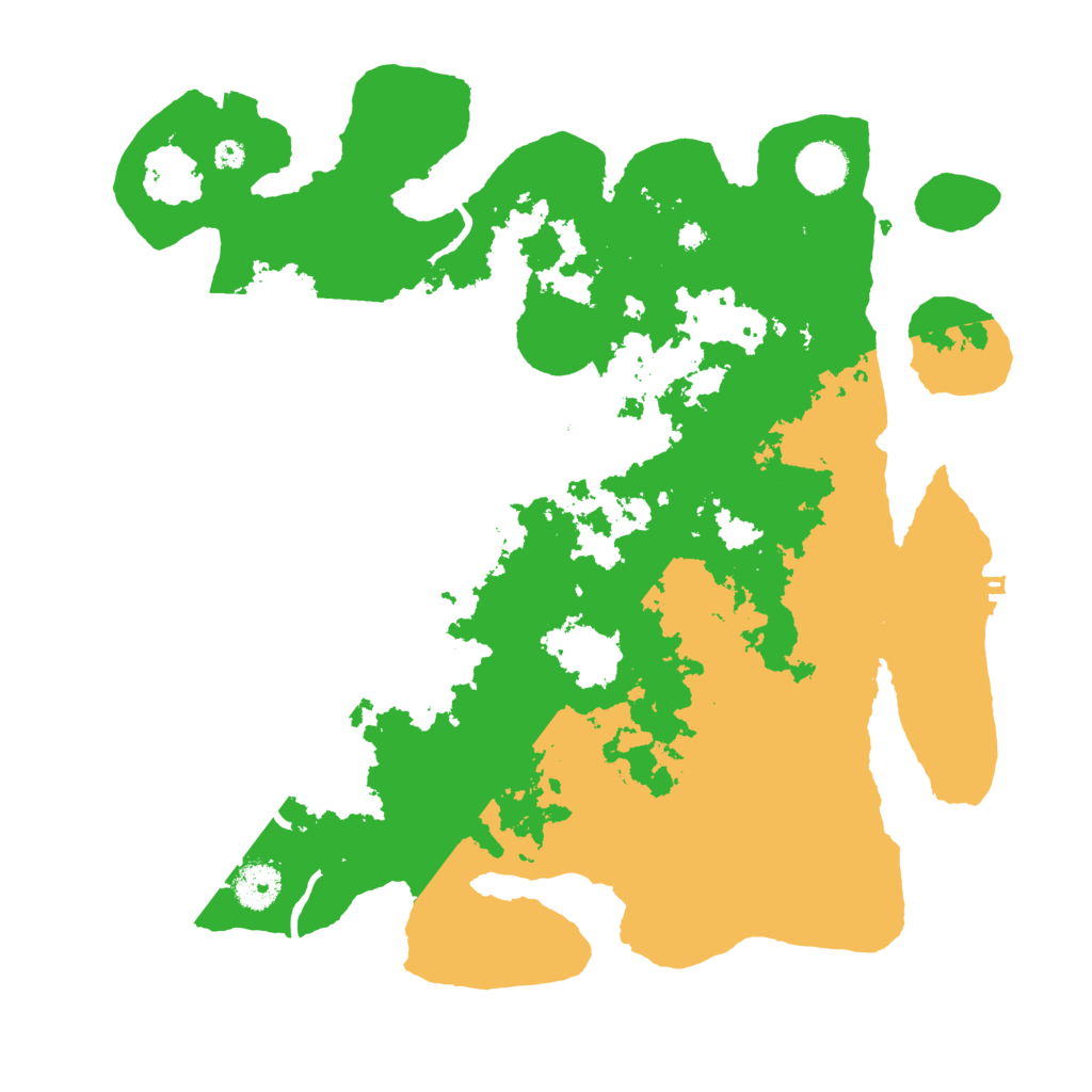 Biome Rust Map: Procedural Map, Size: 3700, Seed: 1177842815