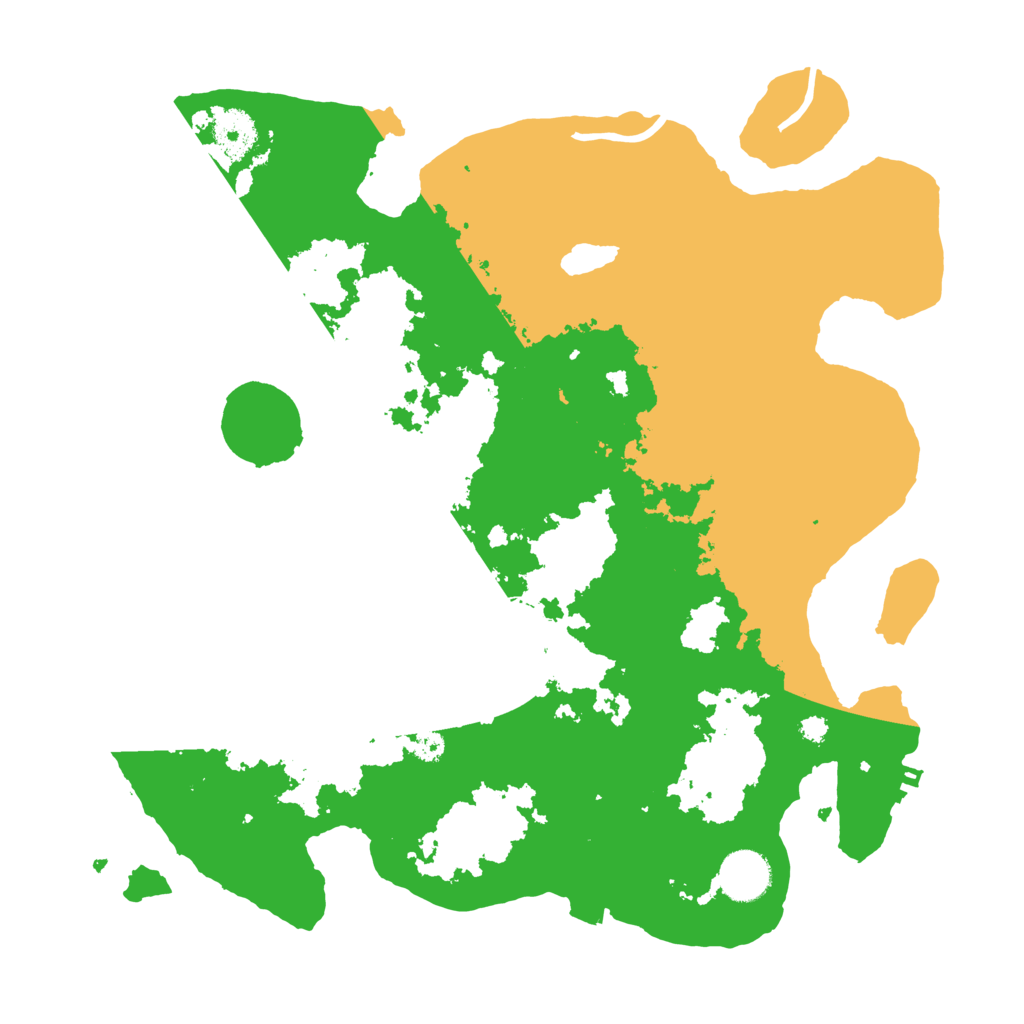 Biome Rust Map: Procedural Map, Size: 3500, Seed: 369536440