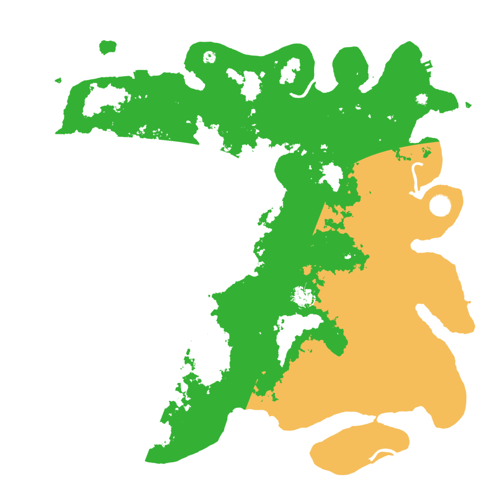Biome Rust Map: Procedural Map, Size: 4100, Seed: 13481002