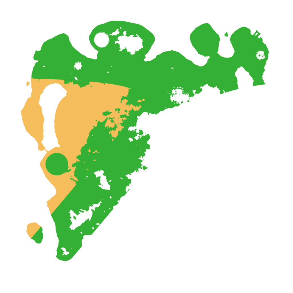 Biome Rust Map: Procedural Map, Size: 3450, Seed: 13654060