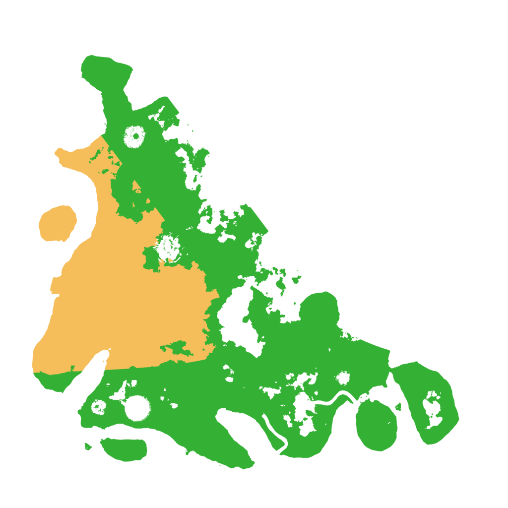 Biome Rust Map: Procedural Map, Size: 3500, Seed: 1028573707