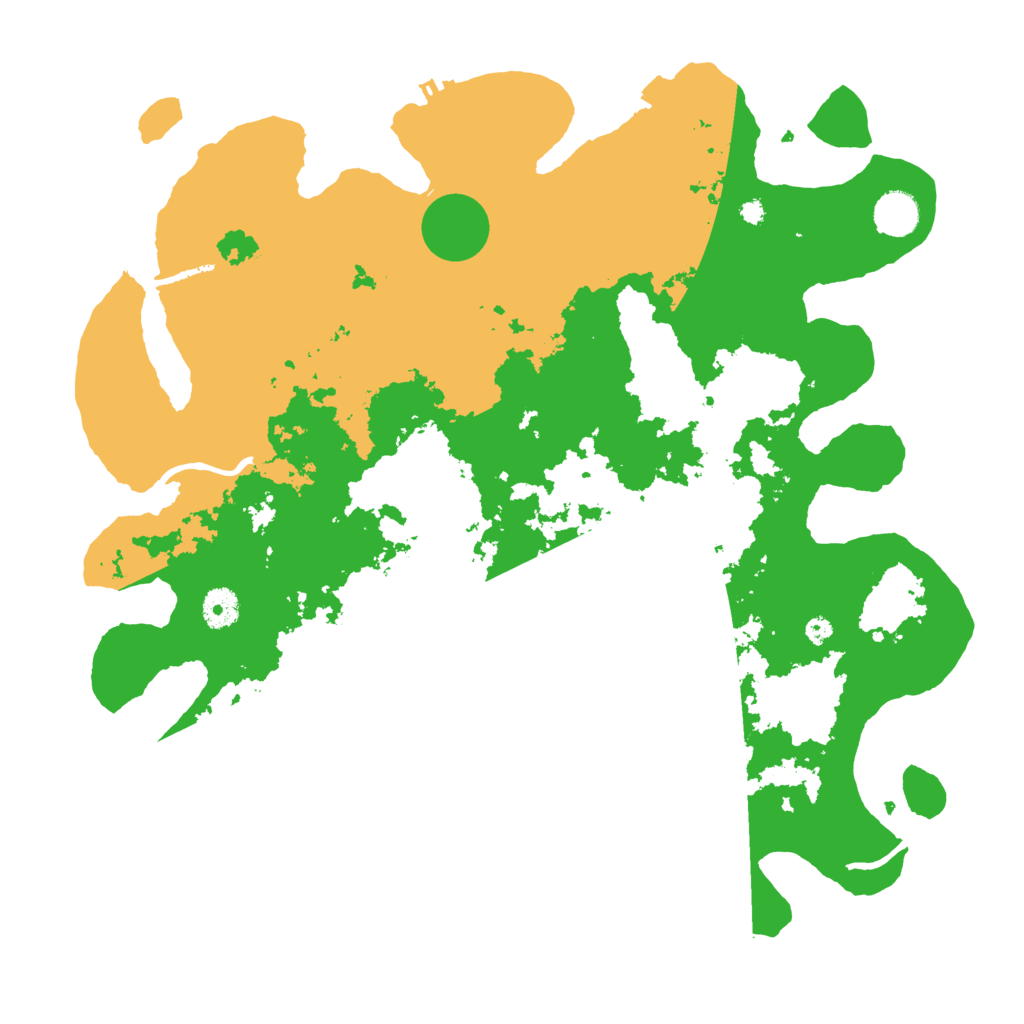 Biome Rust Map: Procedural Map, Size: 4000, Seed: 41536632