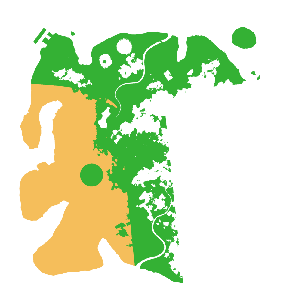 Biome Rust Map: Procedural Map, Size: 3550, Seed: 80562688