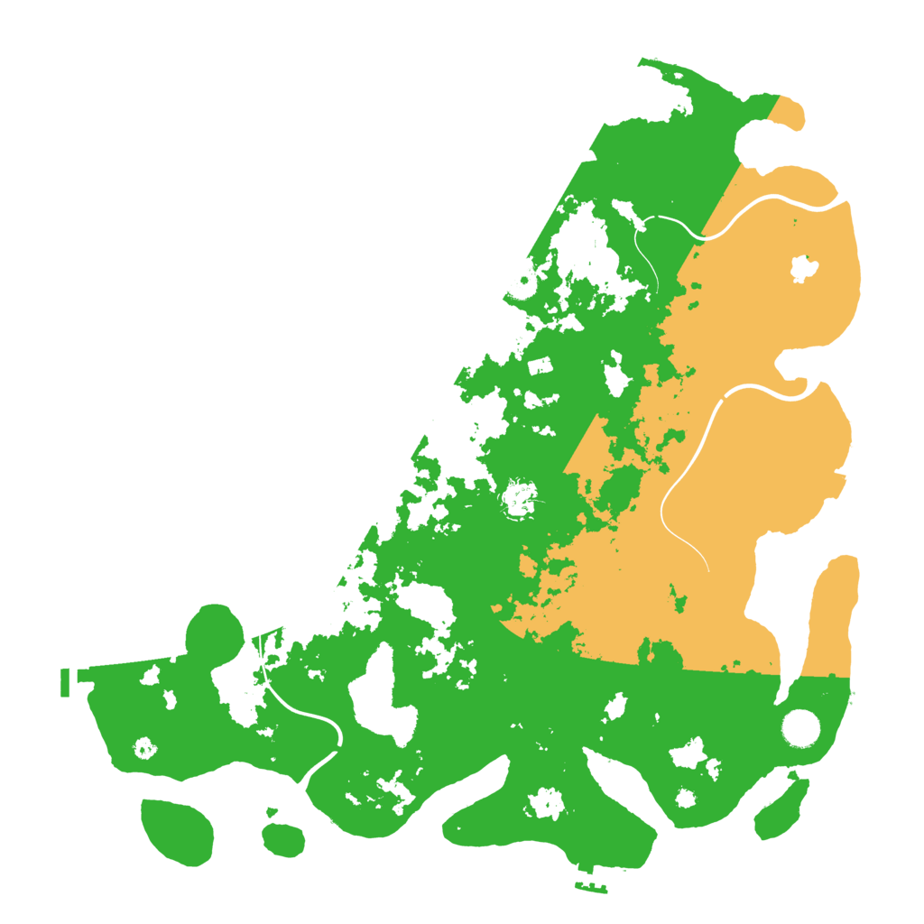 Biome Rust Map: Procedural Map, Size: 4250, Seed: 1902240