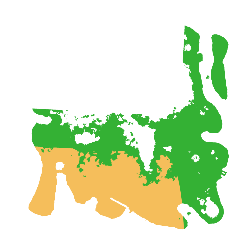 Biome Rust Map: Procedural Map, Size: 3450, Seed: 82252799
