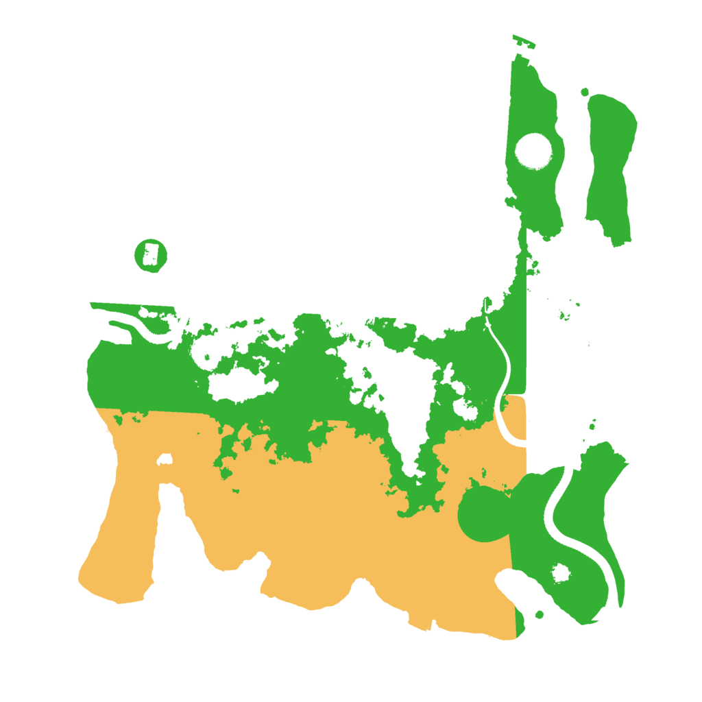 Biome Rust Map: Procedural Map, Size: 3450, Seed: 82252799