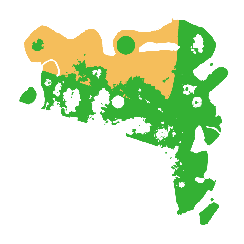 Biome Rust Map: Procedural Map, Size: 3500, Seed: 1633471535