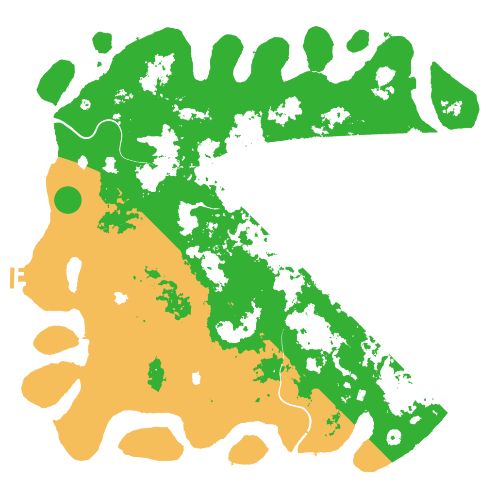 Biome Rust Map: Procedural Map, Size: 4800, Seed: 1921269525