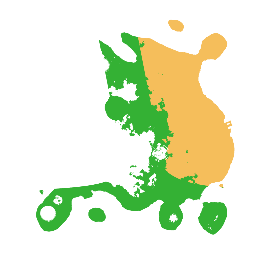 Biome Rust Map: Procedural Map, Size: 3000, Seed: 1128004