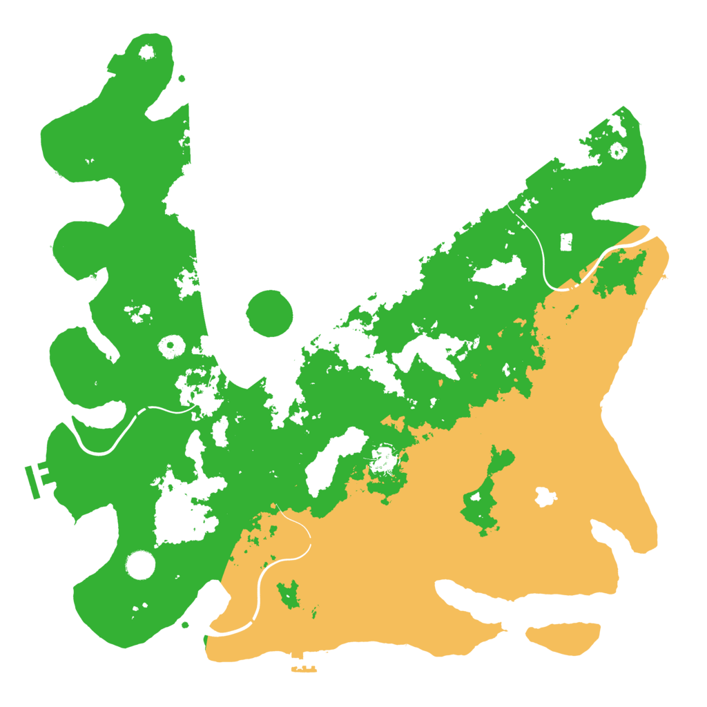 Biome Rust Map: Procedural Map, Size: 4250, Seed: 1292133537