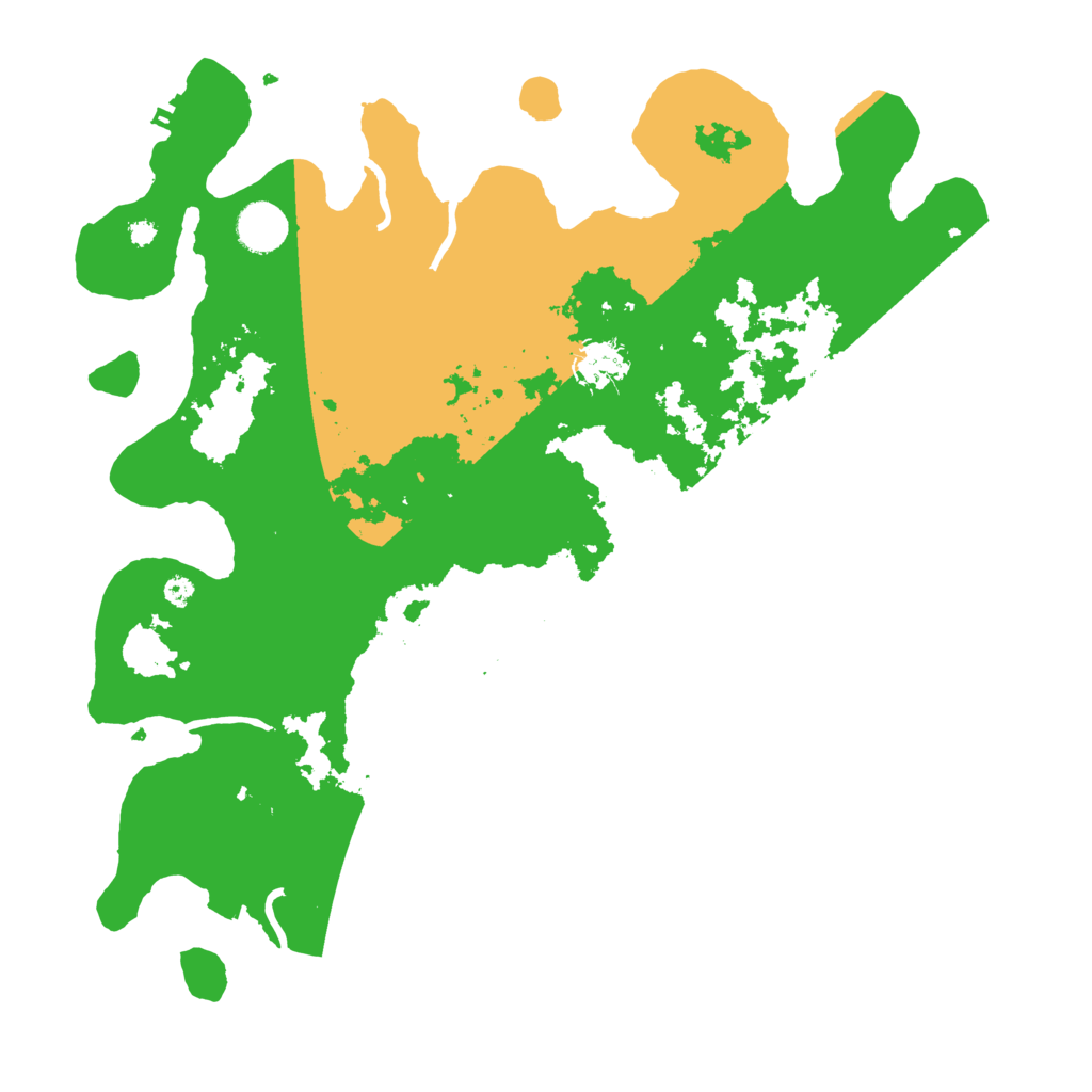 Biome Rust Map: Procedural Map, Size: 3800, Seed: 66110416