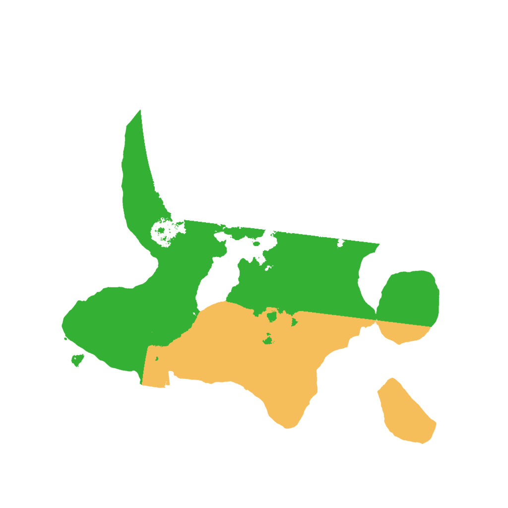 Biome Rust Map: Procedural Map, Size: 2000, Seed: 455671158