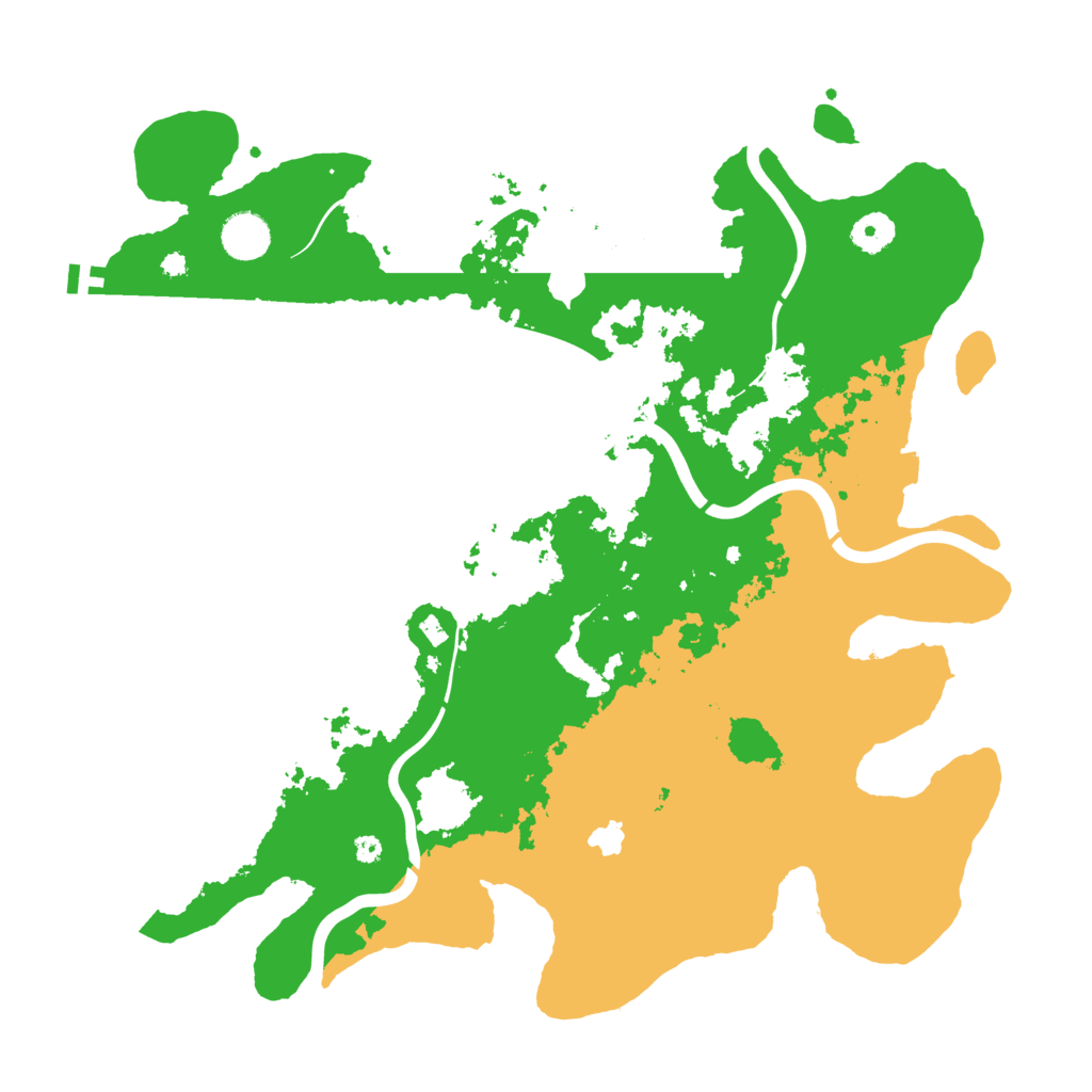 Biome Rust Map: Procedural Map, Size: 4000, Seed: 951160949