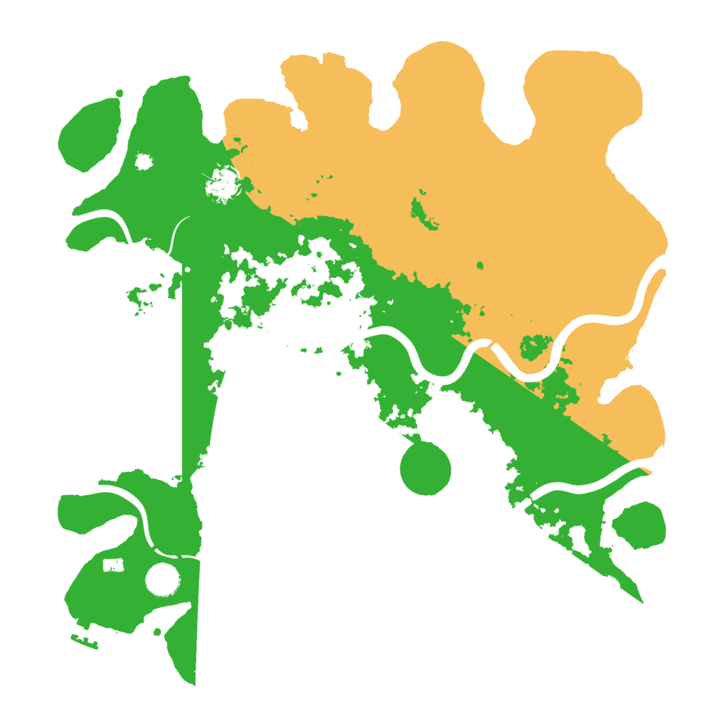 Biome Rust Map: Procedural Map, Size: 3800, Seed: 26733390