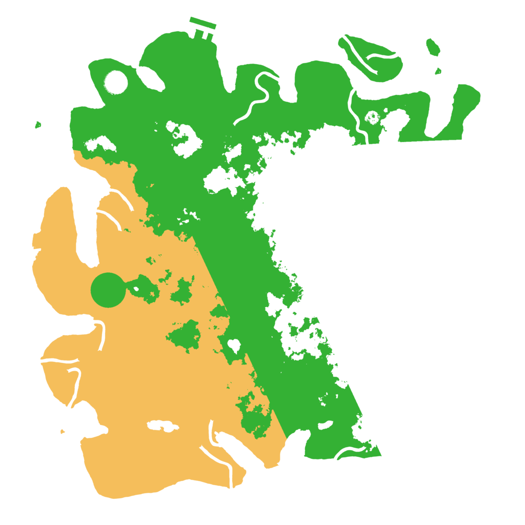 Biome Rust Map: Procedural Map, Size: 3950, Seed: 95704435