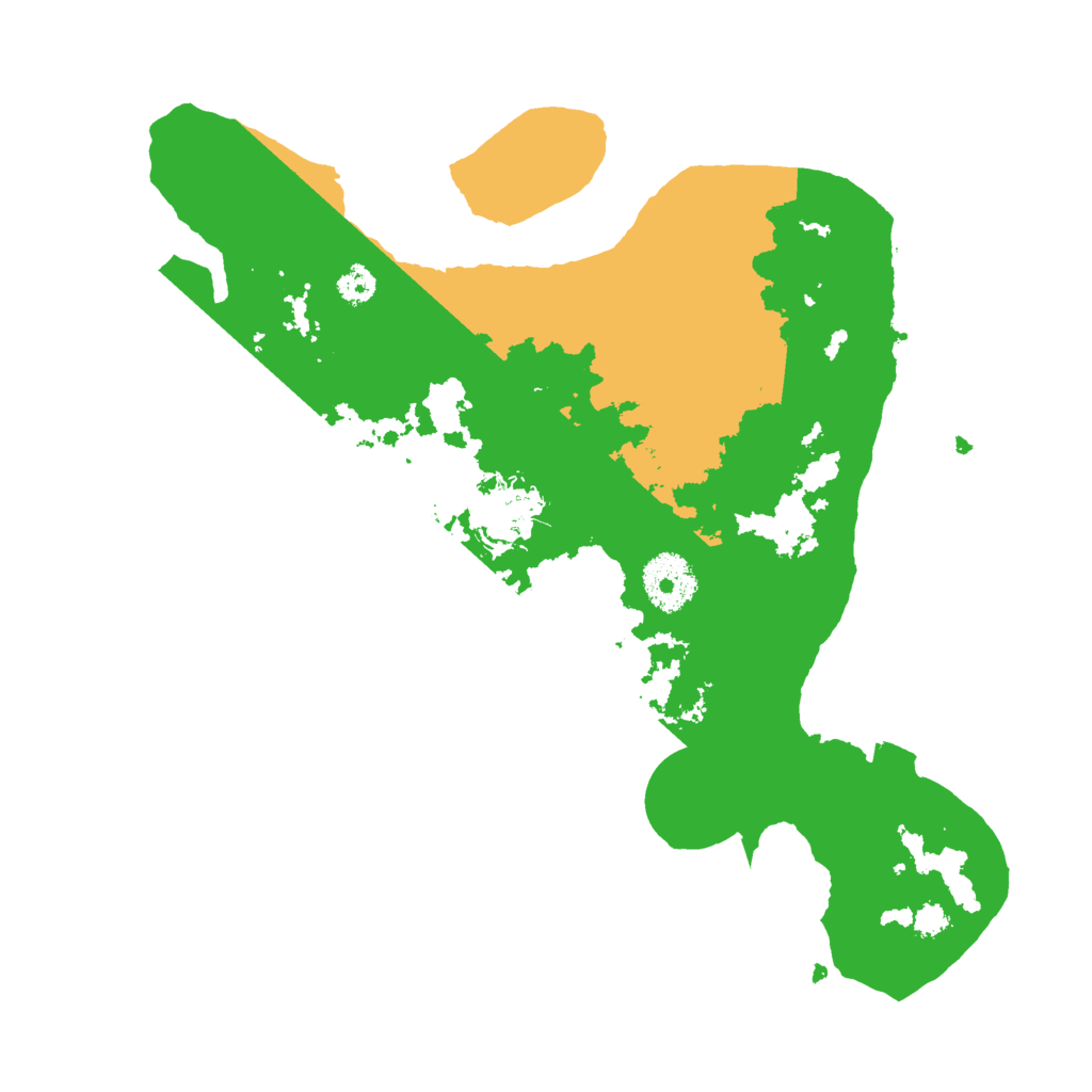 Biome Rust Map: Procedural Map, Size: 3000, Seed: 26206