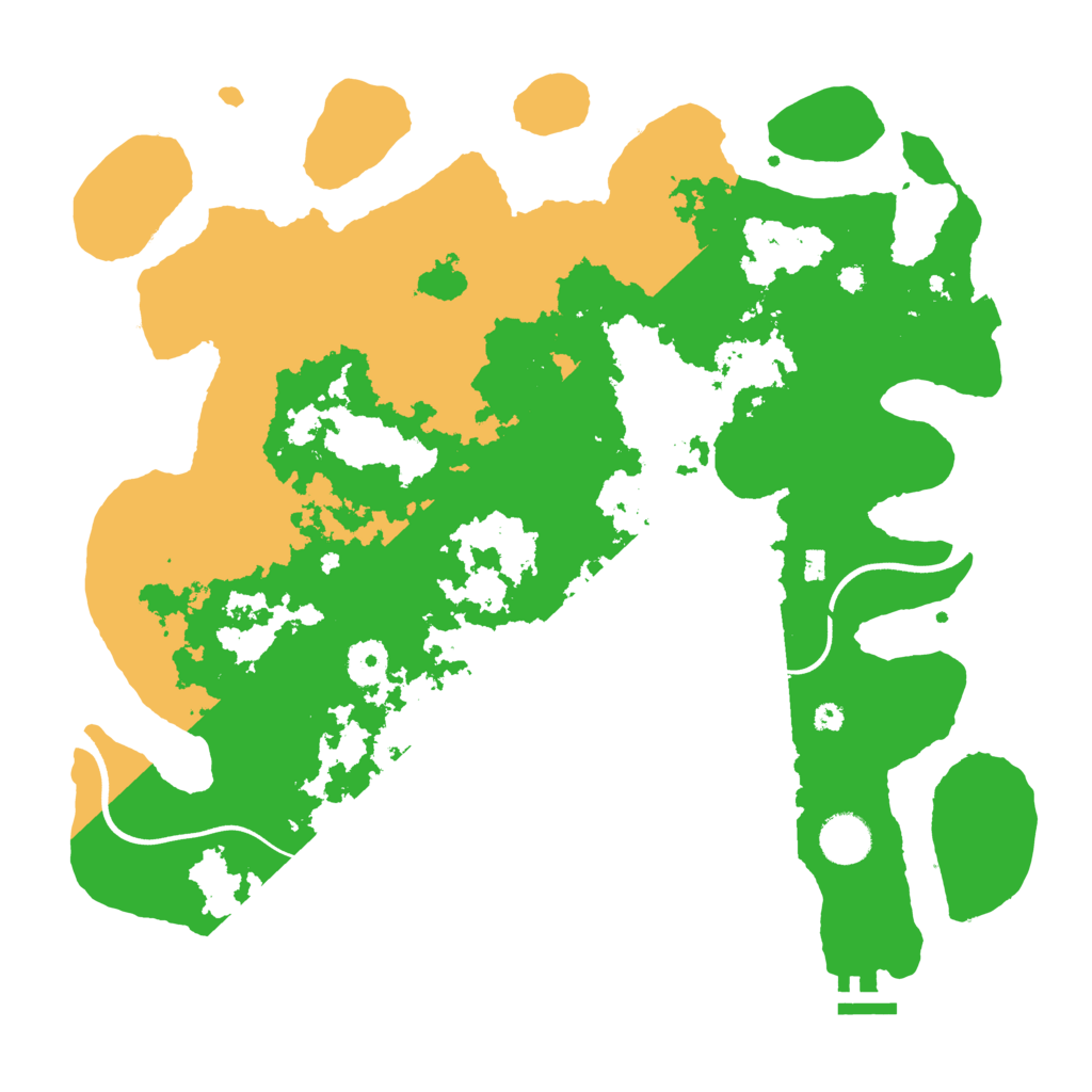 Biome Rust Map: Procedural Map, Size: 3750, Seed: 86268459