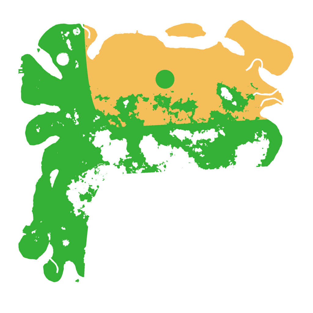 Biome Rust Map: Procedural Map, Size: 4400, Seed: 73173089