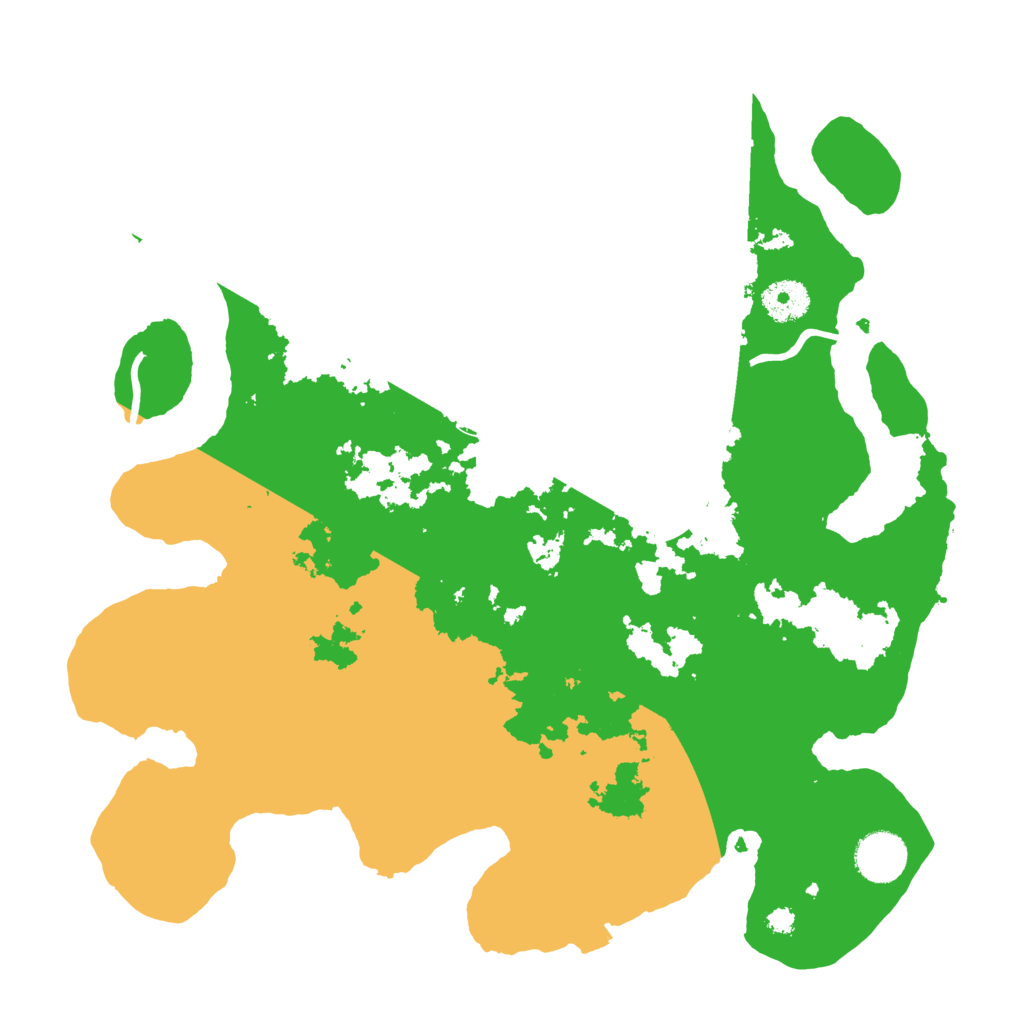 Biome Rust Map: Procedural Map, Size: 3500, Seed: 682378475