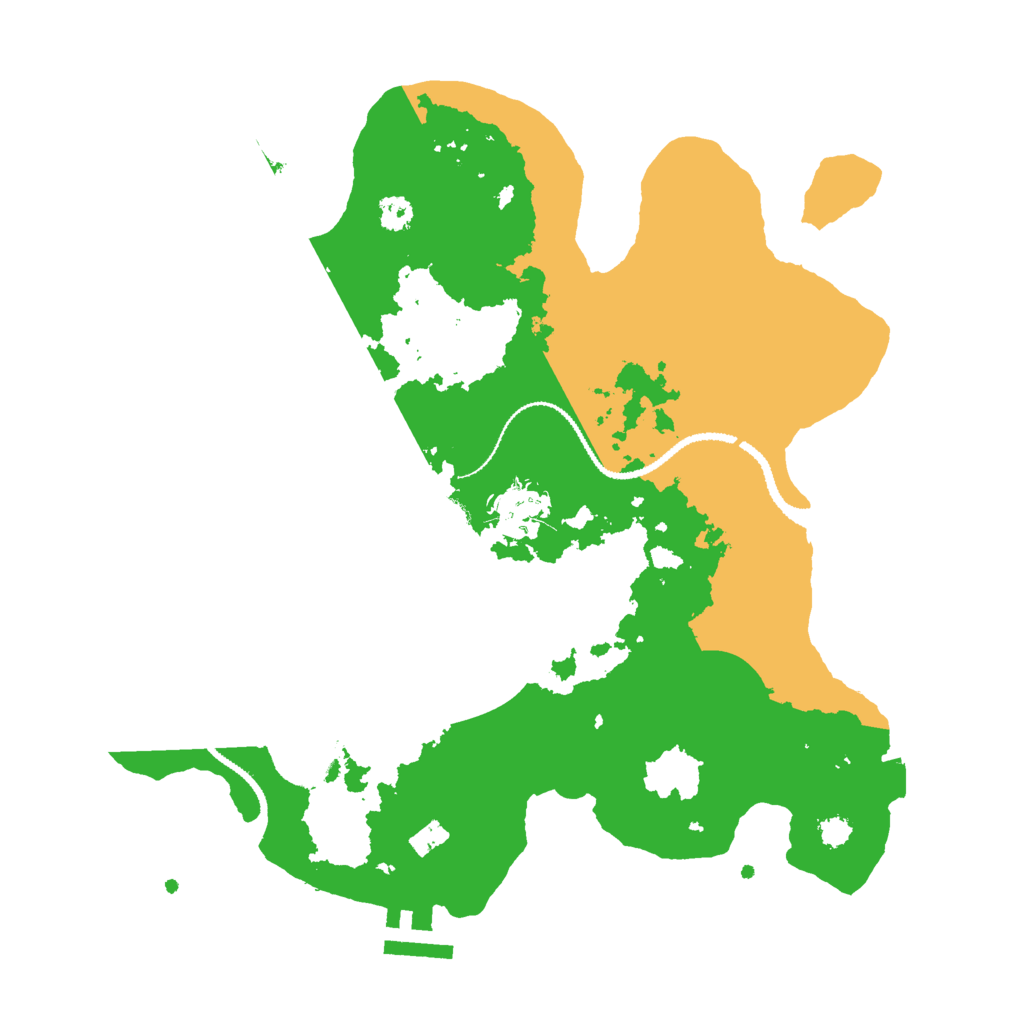 Biome Rust Map: Procedural Map, Size: 3000, Seed: 465612991