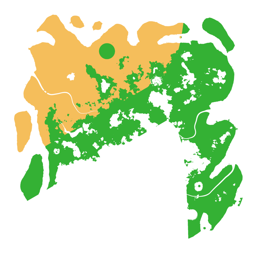 Biome Rust Map: Procedural Map, Size: 4250, Seed: 4854764