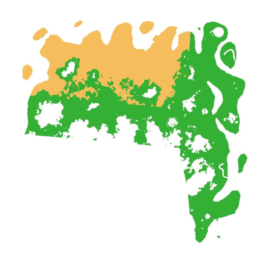 Biome Rust Map: Procedural Map, Size: 4500, Seed: 406880293