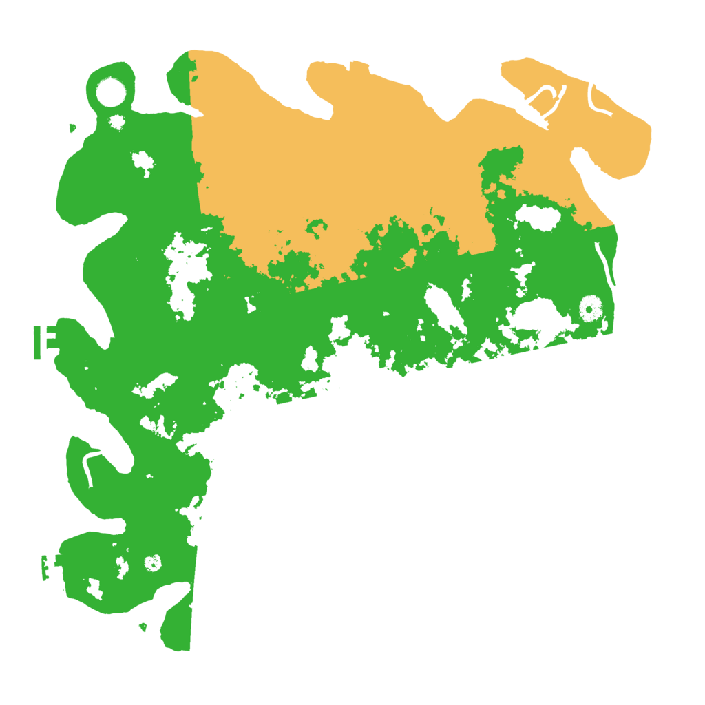 Biome Rust Map: Procedural Map, Size: 4250, Seed: 9347573