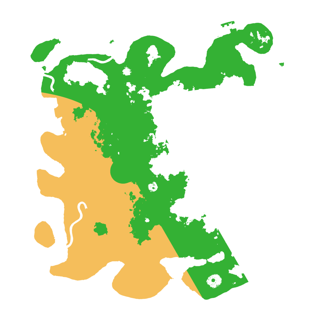 Biome Rust Map: Procedural Map, Size: 3500, Seed: 741909915