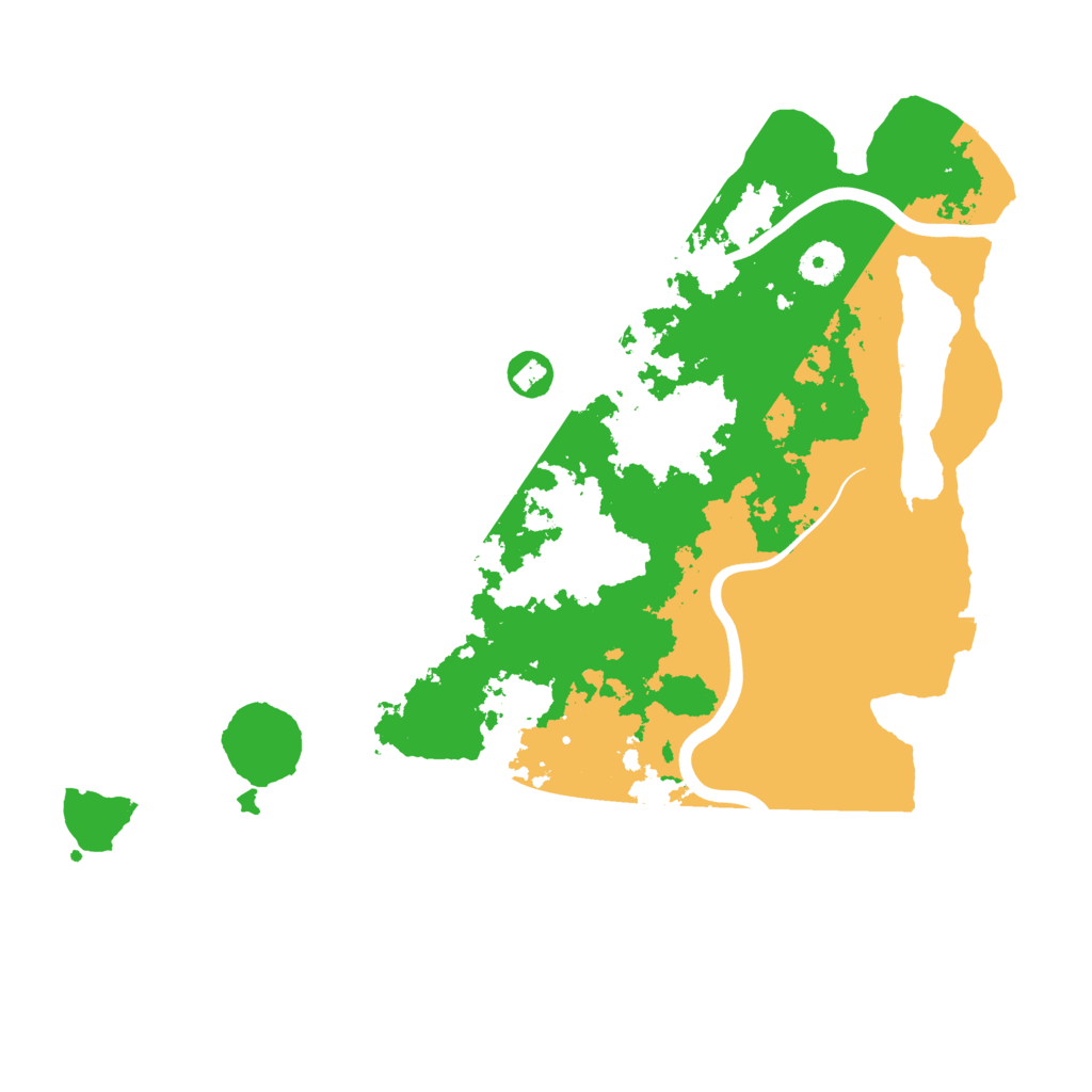 Biome Rust Map: Procedural Map, Size: 3800, Seed: 326712221