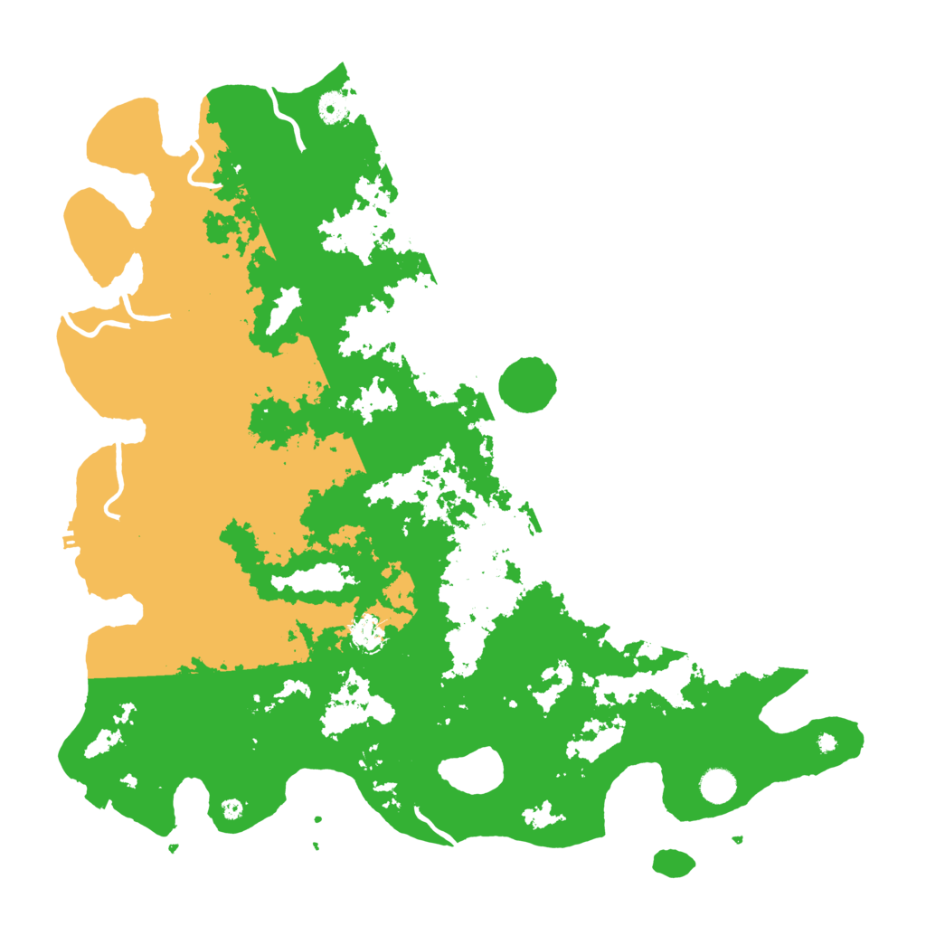 Biome Rust Map: Procedural Map, Size: 4550, Seed: 1165777777