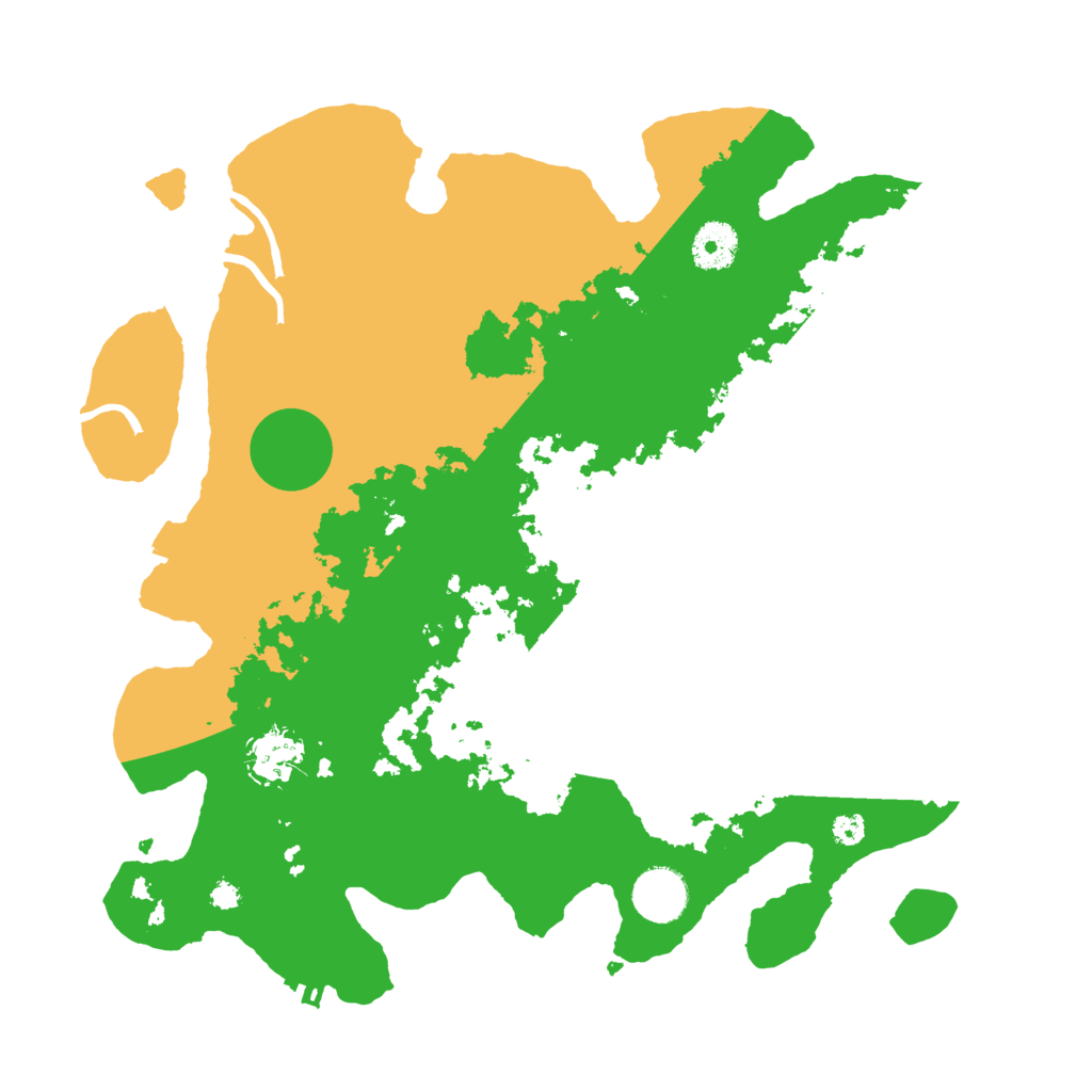 Biome Rust Map: Procedural Map, Size: 3500, Seed: 303456