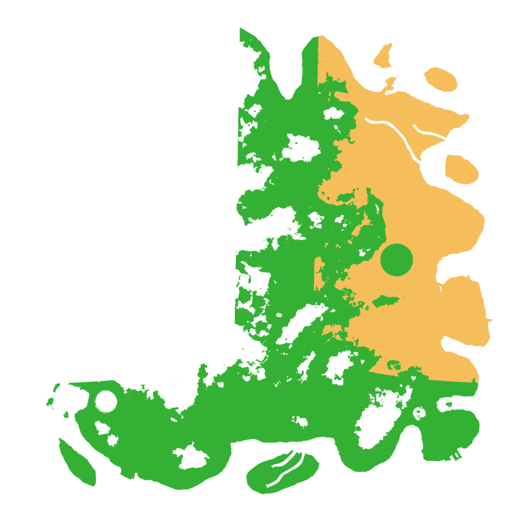 Biome Rust Map: Procedural Map, Size: 4250, Seed: 91949584