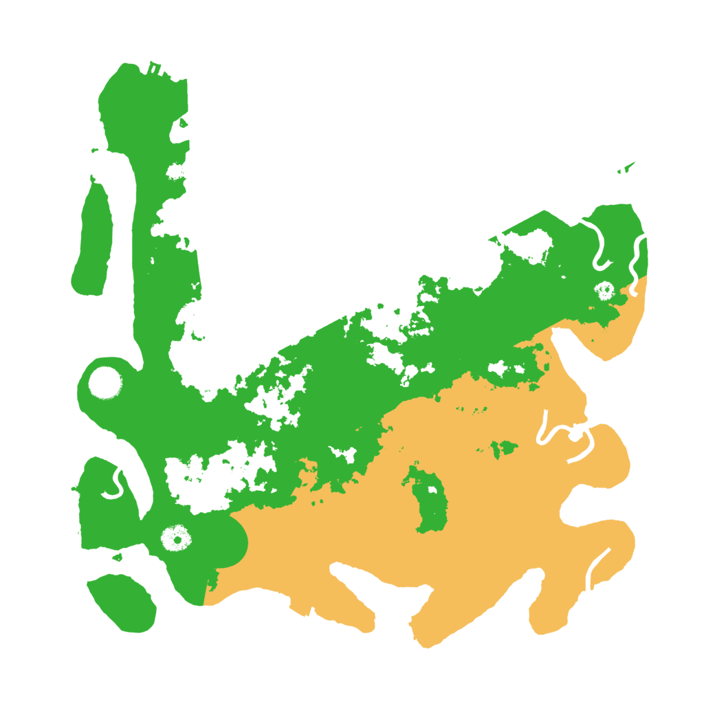 Biome Rust Map: Procedural Map, Size: 3800, Seed: 83180284