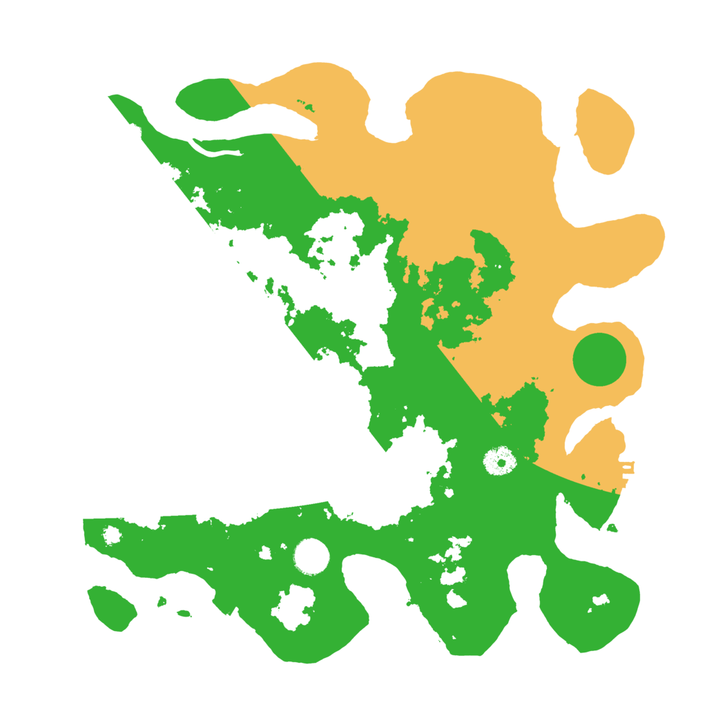 Biome Rust Map: Procedural Map, Size: 3500, Seed: 1560584744