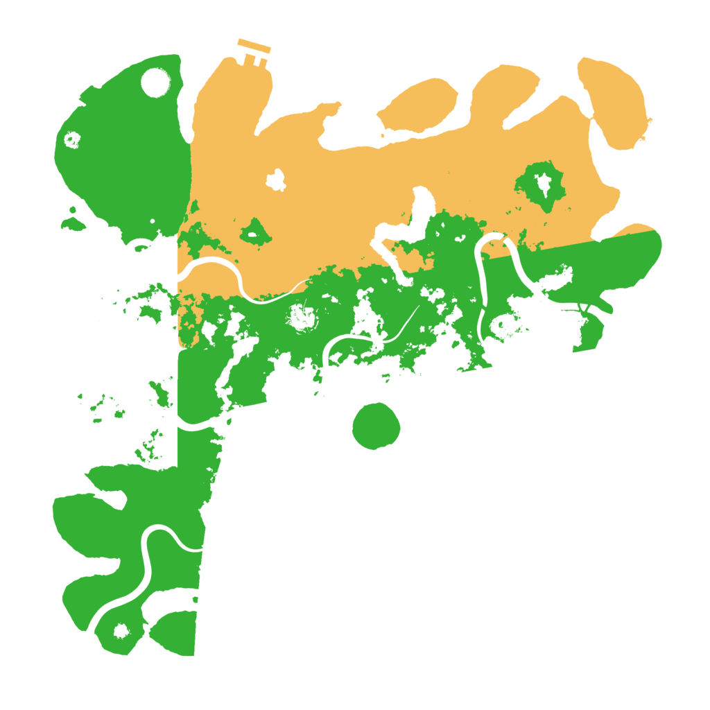Biome Rust Map: Procedural Map, Size: 4300, Seed: 457086880
