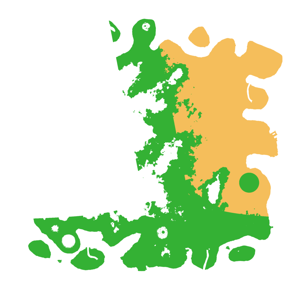 Biome Rust Map: Procedural Map, Size: 3950, Seed: 2555632