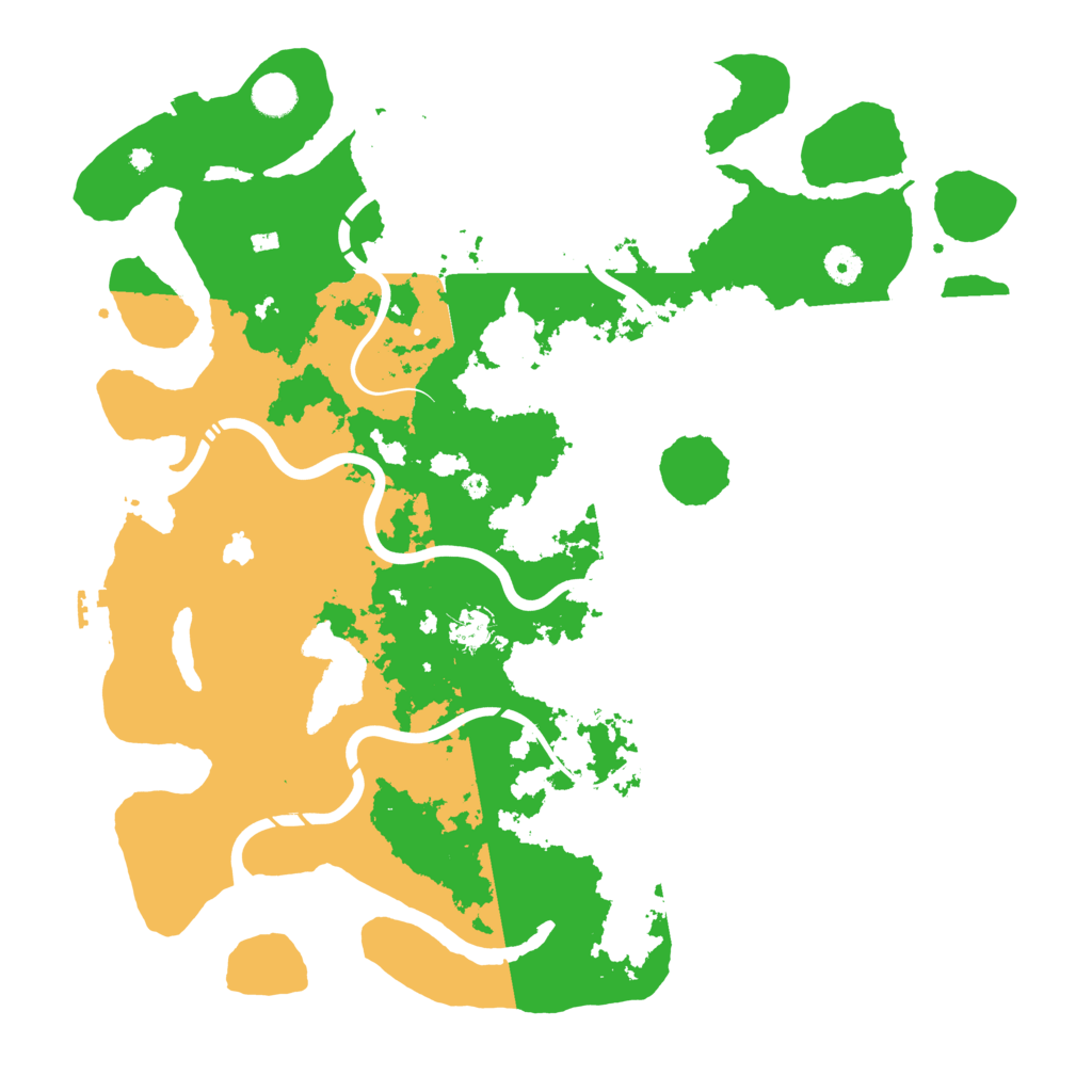 Biome Rust Map: Procedural Map, Size: 4400, Seed: 33220792