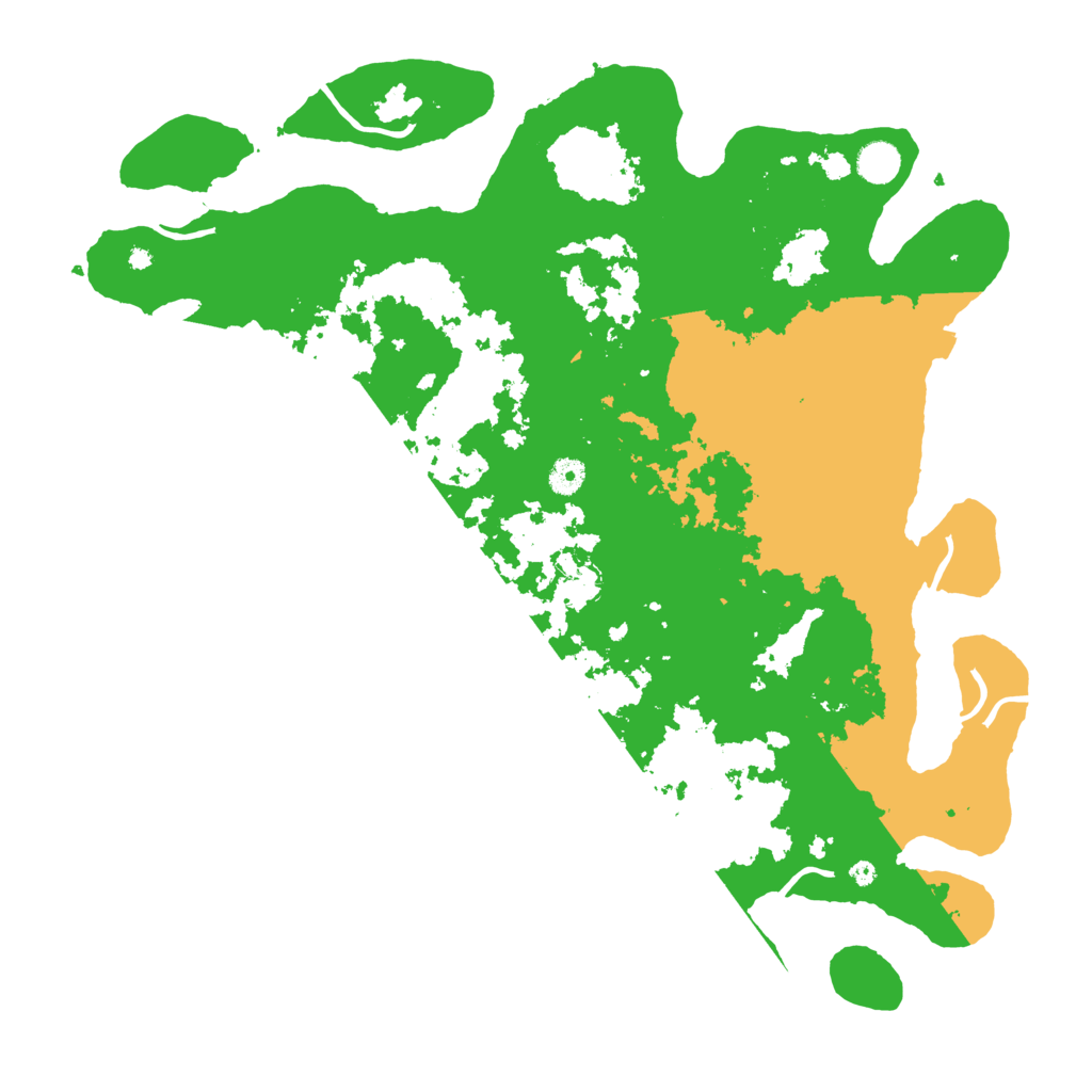 Biome Rust Map: Procedural Map, Size: 4500, Seed: 459886120