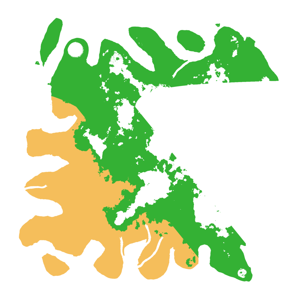 Biome Rust Map: Procedural Map, Size: 3550, Seed: 68986175