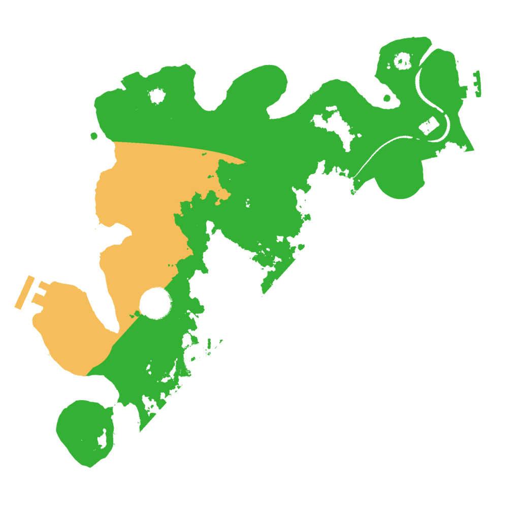 Biome Rust Map: Procedural Map, Size: 3000, Seed: 78862