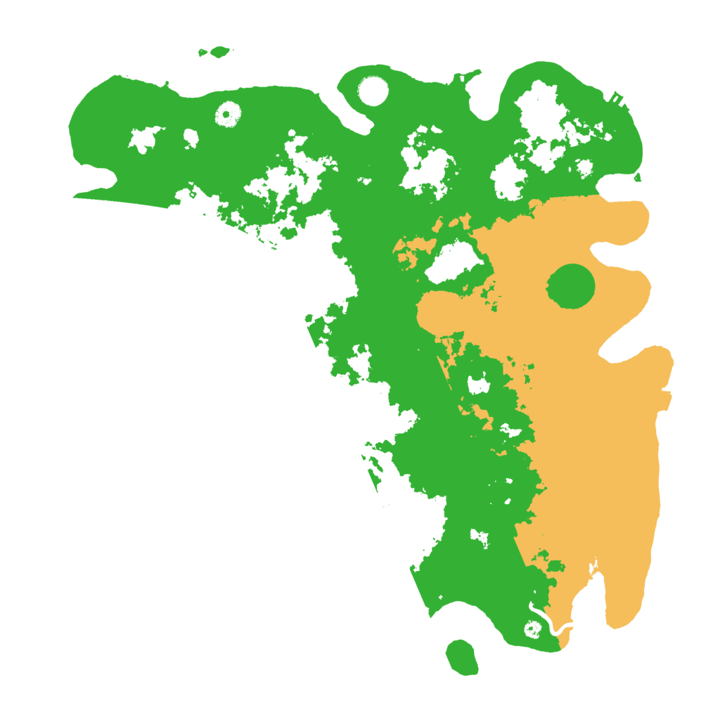 Biome Rust Map: Procedural Map, Size: 4250, Seed: 5181