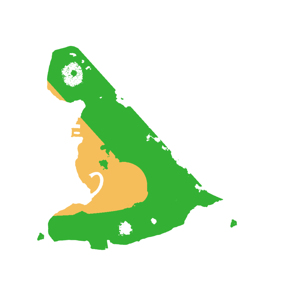 Biome Rust Map: Procedural Map, Size: 1999, Seed: 5000