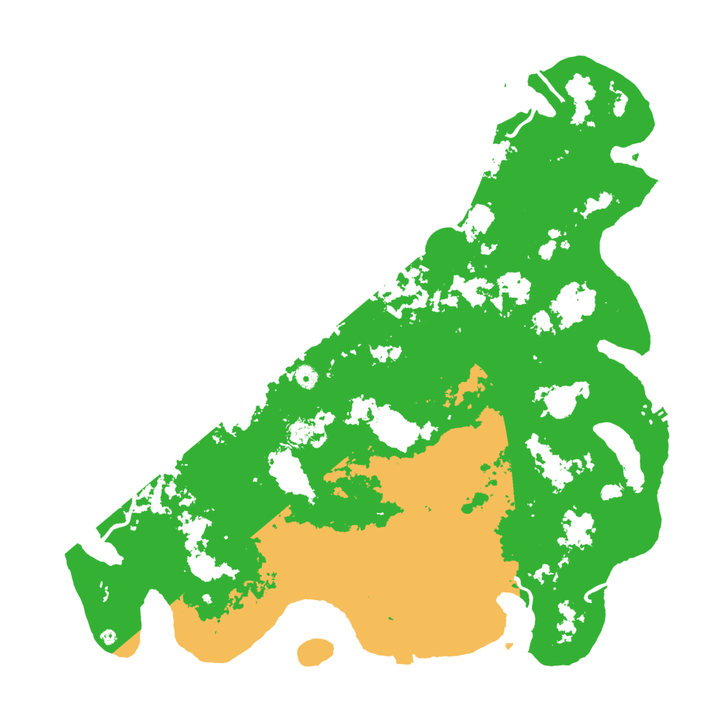 Biome Rust Map: Procedural Map, Size: 4800, Seed: 150460906