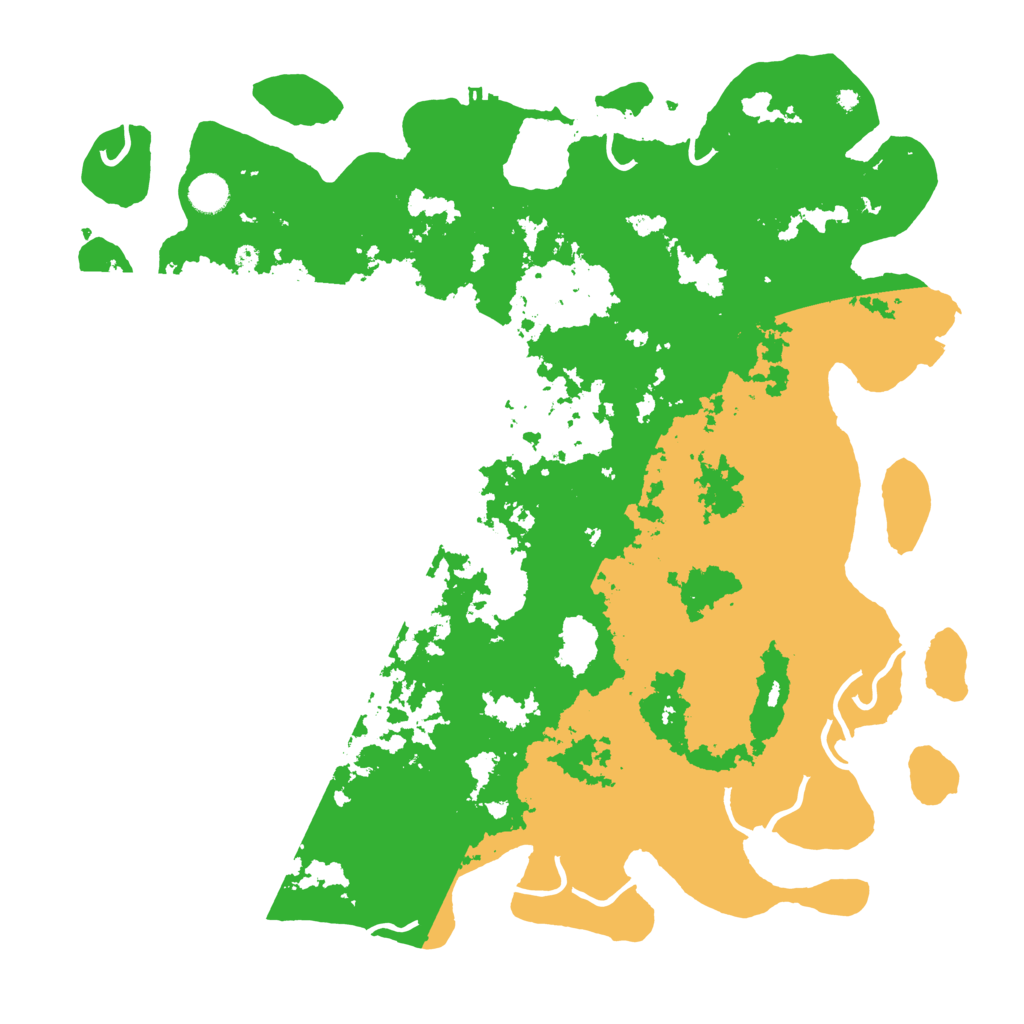 Biome Rust Map: Procedural Map, Size: 4500, Seed: 20102023